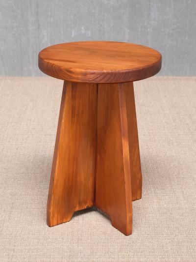  Nordiska Kompaniet Pair of Nordiska Kompaniet Stools Side Tables in Solid Pine Sweden 1940s