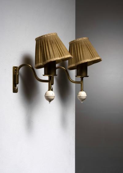  Nordiska Kompaniet Pair of Nordiska Kompaniet wall lamps