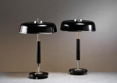  Nordiska Kompaniet Pair of Scandinavian Modern table lamps