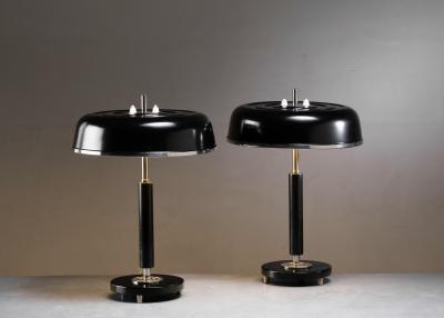  Nordiska Kompaniet Pair of Scandinavian Modern table lamps