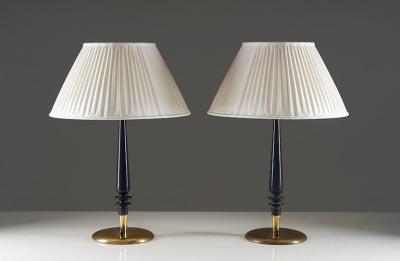  Nordiska Kompaniet Pair of table lamps model 30592 by Nordiska Kompaniet Sweden