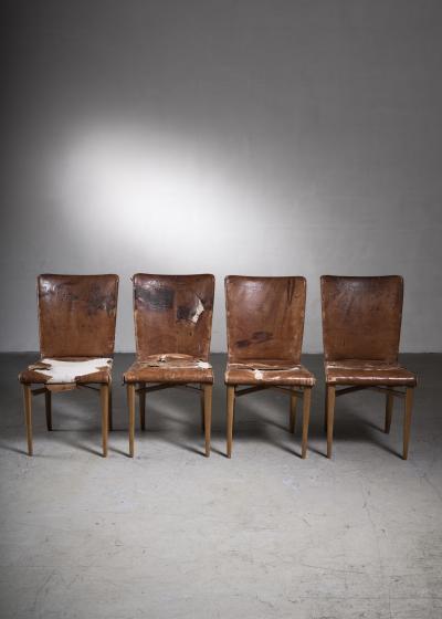  Nordiska Kompaniet Set of 4 Elias Svedberg chairs for Nordiska Kompaniet