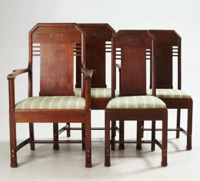  Nordiska Kompaniet Set of Eight Chairs by Nordiska Kompaniet David Blomberg Attributed