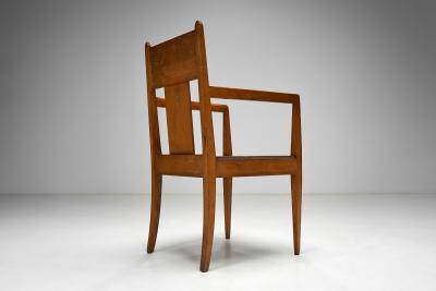  Nordiska Kompaniet Set of Four Nordiska Kompaniet Dining Chairs in Pine Sweden 1909