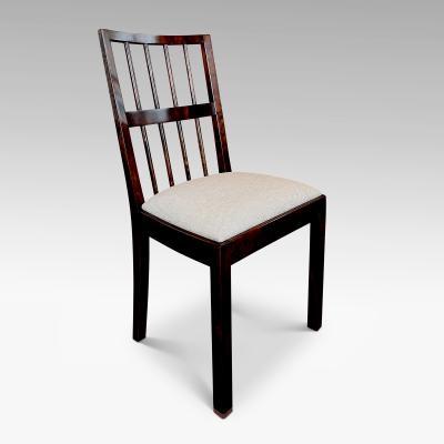  Nordiska Kompaniet Set of Six Swedish Modern Chairs in Birch by Axel Einar Hjorth
