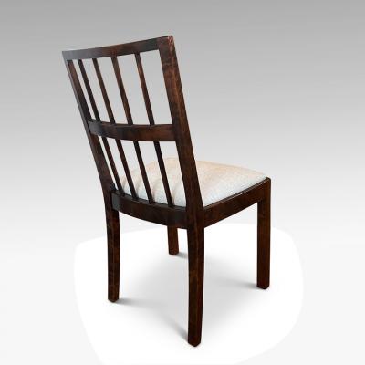  Nordiska Kompaniet Set of Six Swedish Modern Chairs in Birch by Axel Einar Hjorth