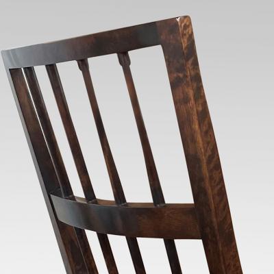  Nordiska Kompaniet Set of Six Swedish Modern Chairs in Birch by Axel Einar Hjorth