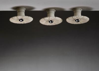  Nordiska Kompaniet Set of three Nordiska Kompaniet ceiling lamps