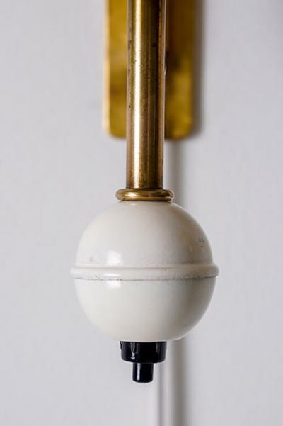  Nordiska Kompaniet Wall Lamps by Erik Tidstrand for Nordiska Kompaniet NK Sweden 1950s