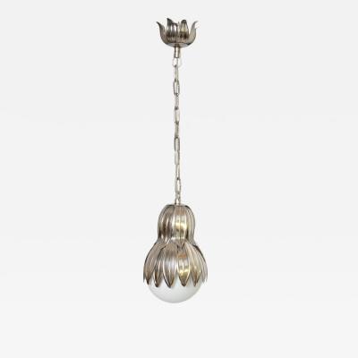  Normandy 27cm silver finish pendant lamp Barracuda edition 