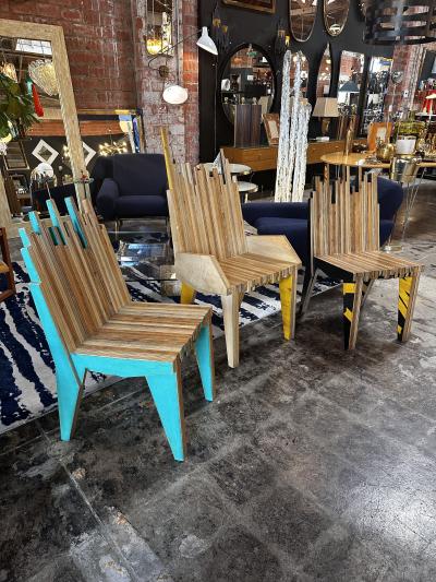  Nucleo Set of 3 Rare Wood By Piergiorgio Robino Alexandra Denton For Petroglyph 2011