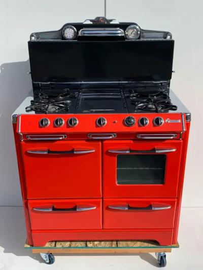  O Keefe Merritt Red OKeefe Merritt Stove 1948