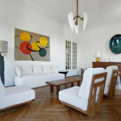  Oak Design Studios BACCHANALES One of a kind sisal tapestry by OAK Studio