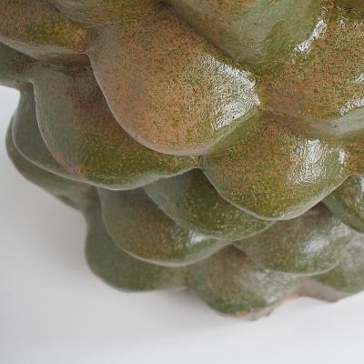  Oak Design Studios PALMAE I 0621 One of a kind glazed terracotta garden pot