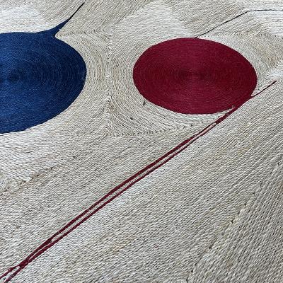  Oak Design Studios SKYVIEW One of a kind sisal tapestry by O K Studio