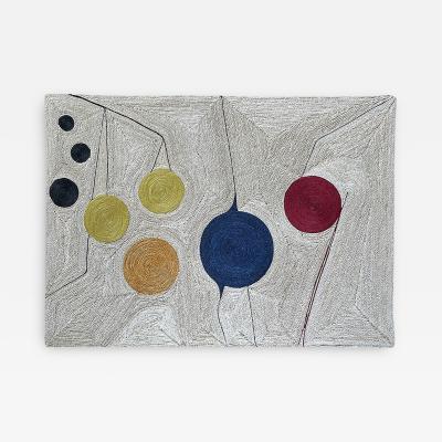  Oak Design Studios SKYVIEW One of a kind sisal tapestry by O K Studio