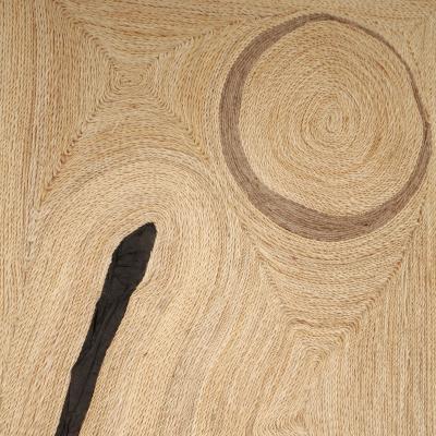  Oak Design Studios THE HESPERIDES POLYPTYCH One of a kind sisal rope tapestry