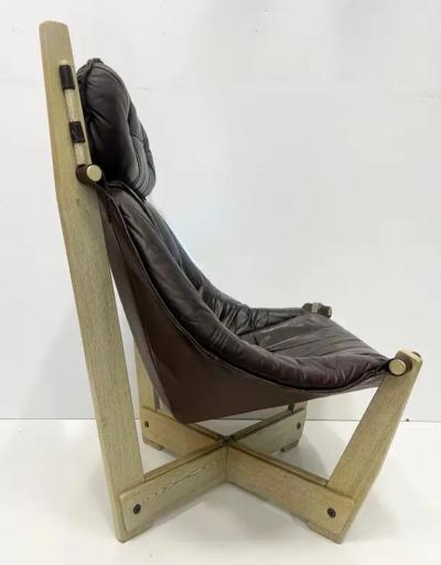  Odd Knutsen Vintage Luna Chair by Odd Knutsen for Hjellegjerde Mobler Norway