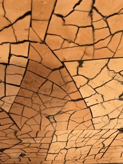  Oggetti ITALIAN POST MODERN COCONUT SHELL LACQUER JEWELRY BOX