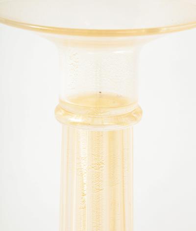  Oggetti Oggetti Italy Large Pair Of Murano Glass Candle Holders