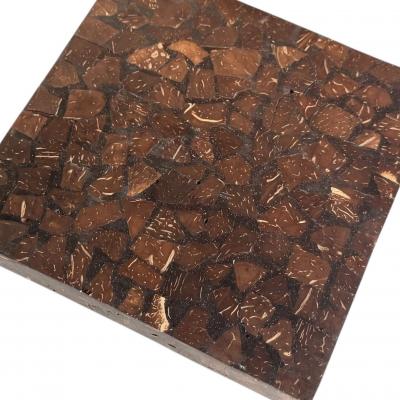  Oggetti Pair Oggetti Tessellated Coconut Shell Lidded Boxes 1990