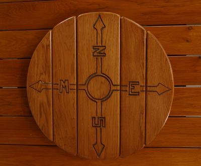  Old Hickory Furniture Co American Rustic Old Hickory 1940s Dining Table