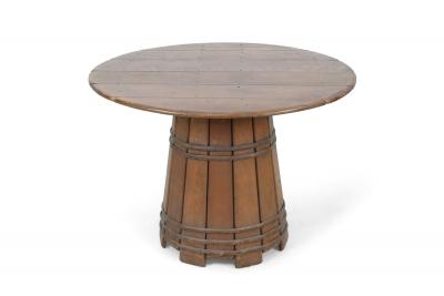  Old Hickory Furniture Co American Rustic Old Hickory 5 Piece Pub Set Table and Chairs