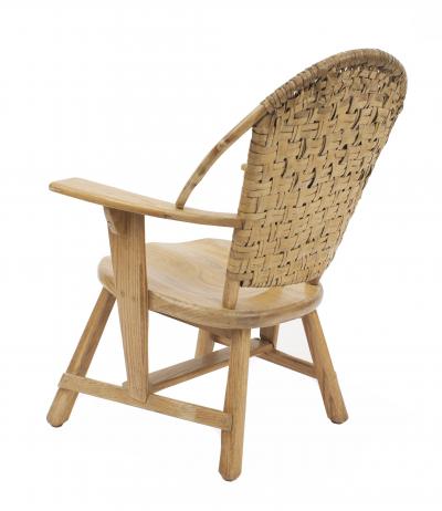  Old Hickory Furniture Co Set of 6 Old Hickory Ash Wood Dining Chairs
