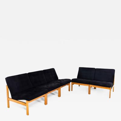  Ole Gjerl v Knudsen Torben Lind 5 SLIPPER CHAIRS by O GJERL V KNUDSEN ET T LIND 1960 