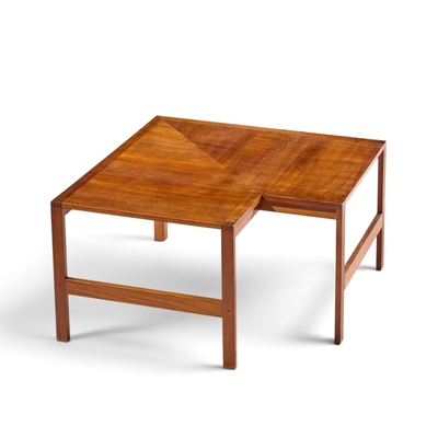  Ole Gjerl v Knudsen Torben Lind Ole Knudsen Torben Lind for France Son Danish Teak Corner Coffee End Table