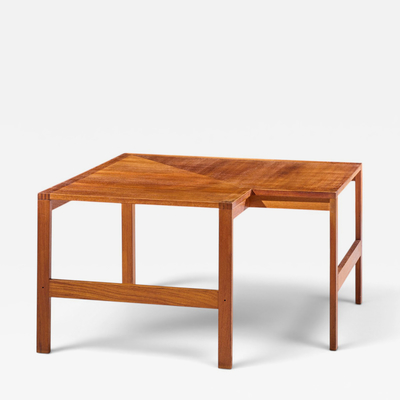  Ole Gjerl v Knudsen Torben Lind Ole Knudsen Torben Lind for France Son Danish Teak Corner Coffee End Table