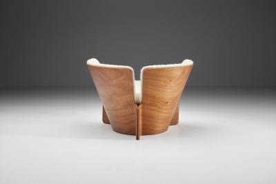  Ole Gjerl v Knudsen Torben Lind Roset Chair by Ole Gjerl v Knudsen and Torben Lind Denmark 1970s