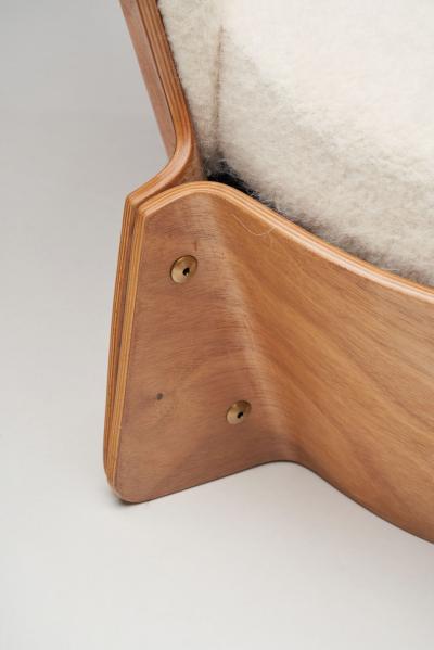  Ole Gjerl v Knudsen Torben Lind Roset Chair by Ole Gjerl v Knudsen and Torben Lind Denmark 1970s