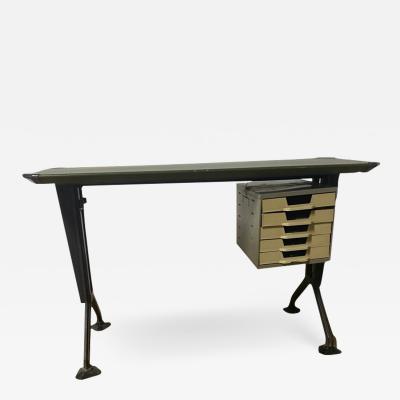  Olivetti Mid Century Modern Arco Series Desk by BBPR for Olivetti