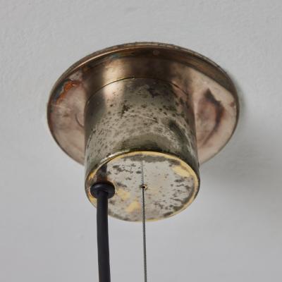 Oluce 1960s Tito Agnoli Model 4409 Suspension Lamp for O Luce