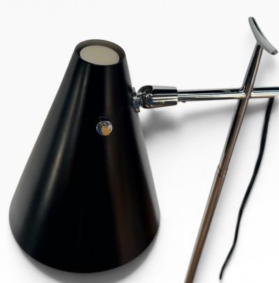  Oluce Giuseppe Ostuni For Oluce Model 201 Telescopic Floor Lamp Italy 1950