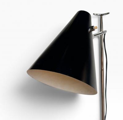  Oluce Giuseppe Ostuni For Oluce Model 201 Telescopic Floor Lamp Italy 1950