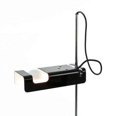  Oluce Joe Colombo Model 291 Spider Table Lamp in Black for Oluce