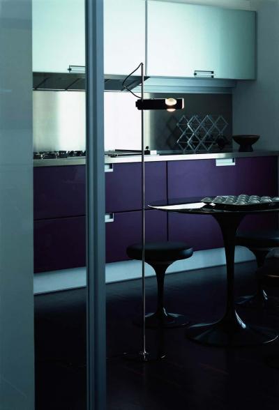  Oluce Joe Colombo Model 3319 Spider Floor Lamp in Black for Oluce