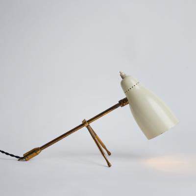  Oluce Pair of 1950s Giuseppe Ostuni Ochetta Grande Wall or Table Lamps for O Luce