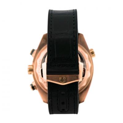  Omega Omega Seamaster Planet Ocean 18K Rose Gold Black Dial 600M