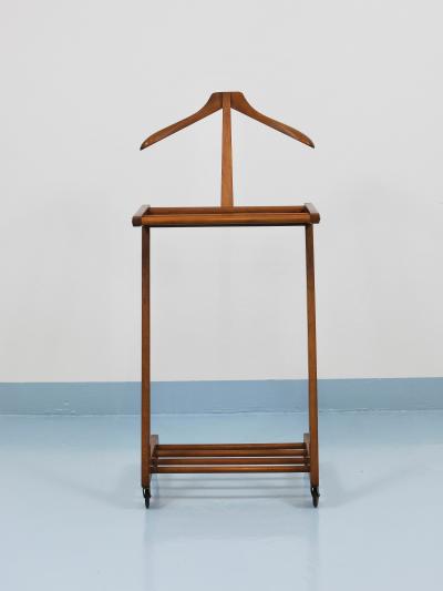  Opal Mid Century Zigzag Clothing Valet Dressing Stand by Opal Germany 1950s