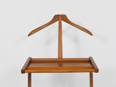  Opal Mid Century Zigzag Clothing Valet Dressing Stand by Opal Germany 1950s