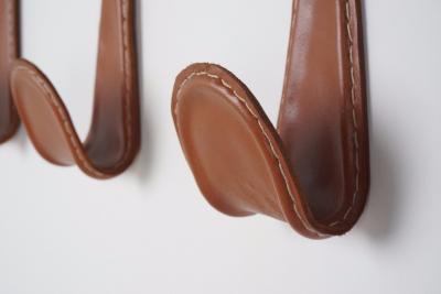  Orange Furniture Atelier Iron and Leather Coat Rack