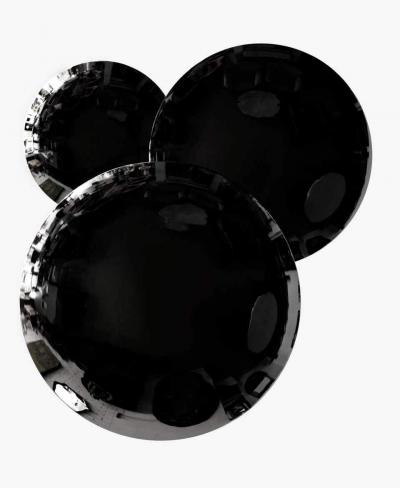  Orange Furniture BLACK NICKEL DOME CEILING PENDANT