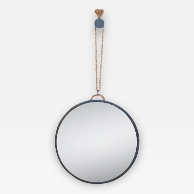  Orange Furniture Iron and Hemp Lexington Mirror by Orange Los Angeles