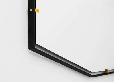 Orange Furniture Trousdale Elongated Octagonal Floating Mirror