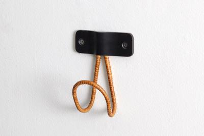  Orange Furniture WICKER AND IRON COAT HOOK BY ORANGE