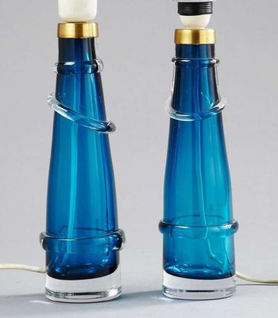  Orrefors A Pair of Table lamps by Orrefors