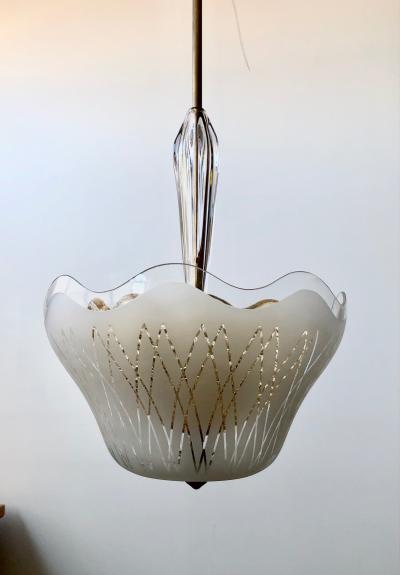  Orrefors Chandelier by Orrefors